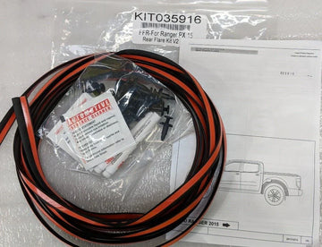 EGR Fender Flare Rubber Extrusion Kit - For 2 Flares - Amarok, Ranger, Everest, Hilux, Dmax, Colorado - Brixton 4x4 - Buy Online Now!
